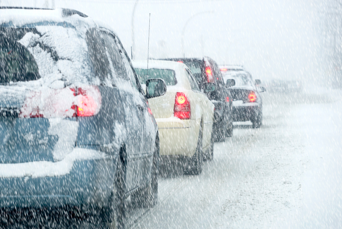 Winter Driving Safety Tip #4: Drive at an appropriate speed.