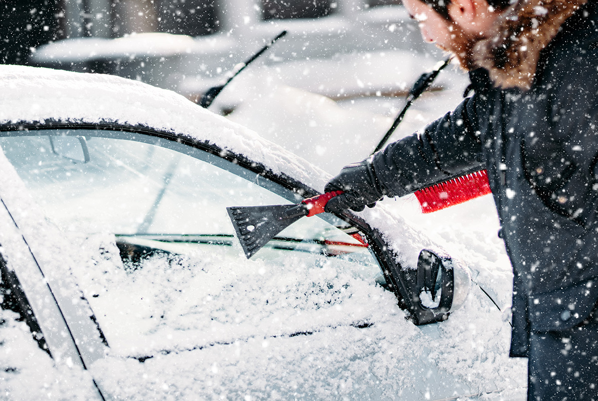 Common Causes of Car Accidents #8: Driving on snowy or icy streets.